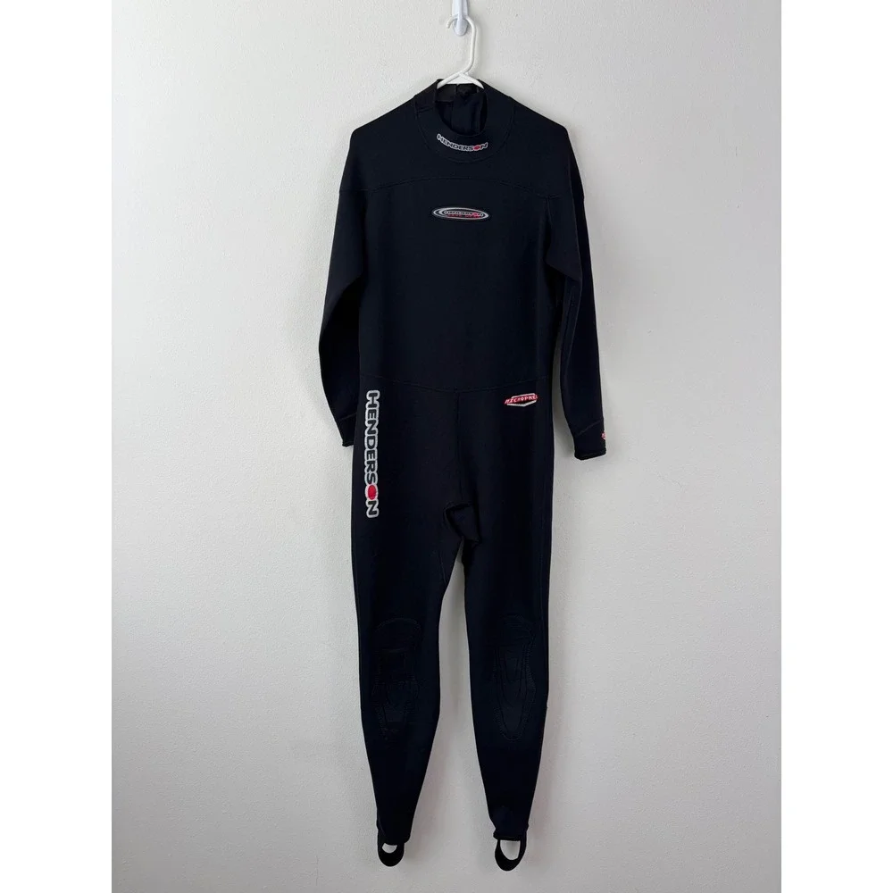 Henderson Aquatics Microprene Wetsuit Mens XL Black Full Body Dive Suit